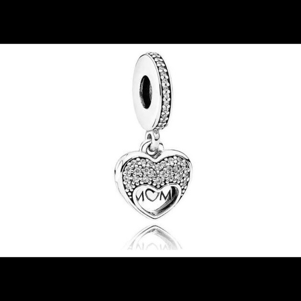 Pandora I Love My Mom Charm, 792071cz
